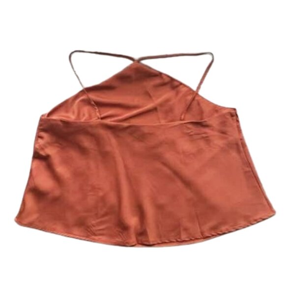Forever 21 Rust Strappy Cami Top XL – Soft Lightweight Flowy Style - Picture 5 of 9